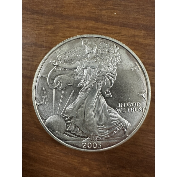 2003 American Silver Eagle - 1 Troy oz, .999 Silver