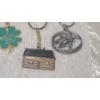 Image 7 : Lot of Assorted Keychains & Two Stunning Fashion Necklaces (One With Matching Earrings!)