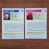 Image 2 : Two 1990 Impel Marvel Trading Cards Ft. Ghost Rider ROOKIE & Red Skull in WW2!