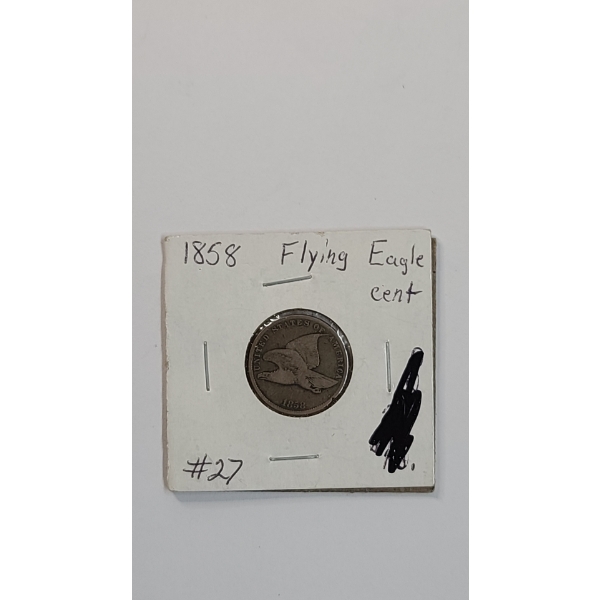 United States 1858 Flying Eagle Cent