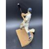 Image 3 : Joe DiMaggio Baseball Figurine - New York Yankees - # 5 - ~6 inches tall (8 inches with bat)