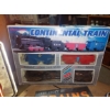 Image 5 : 3 Pcs As Shown - Continental NOS Train Set & Book & penn R/R Small Tote Bag - Given Out To Riders