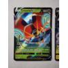 Image 2 : Two V Holo Rare Pokemon Trading Cards Ft. OrbeetleV 020/185 & MagnezoneV 056/196