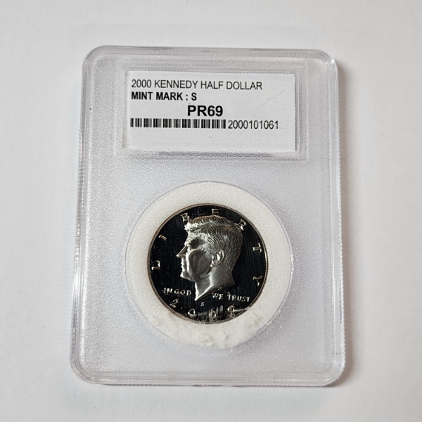 2000-S Kennedy Half Dollar - Graded by PCC PF69