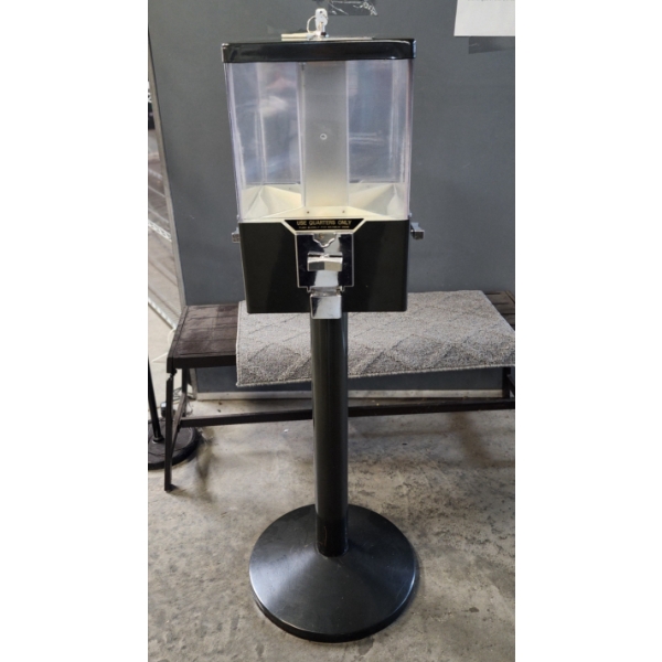 Vendesign 4-in-1 Square Carousel Candy/Gumball 25-Cent Machine - Stands ~ 4ft Tall