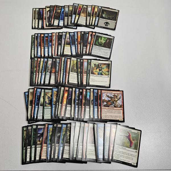 Over 100 Assorted Magic: The Gathering (MTG) Trading Cards