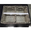 Image 3 : New! Mainstays 3 Piece Gray Paper Rope Basket Set 