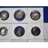 Image 3 : x18 Assorted Clad Proof Washington Quarters FV: $4.50