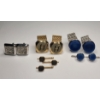 Image 1 : Assorted Vintage Men's Cufflinks & Button Studs 