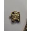 Image 4 : 14K Yellow Gold Nugget Bracelet (Damaged) - Weight: 19g