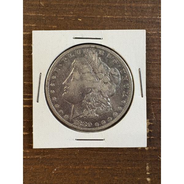 1880 Carson City Morgan Silver Dollar - 90% Silver - FV $1.00 - Mintage 495,000