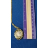 Image 8 : 1944 1/20 Oz Plata Pura Mexican .999 Silver Libertad Coin Necklace Locket With Mustard Seed 