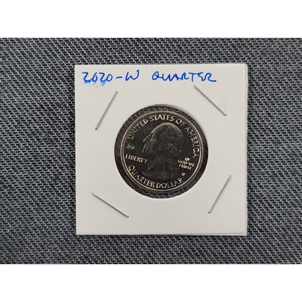 2020-W Salt River Bay V75 Quarter - Appears to be Uncirculated! 