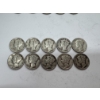 Image 2 : United States 90% Silver Dimes- $1.00 Face Value - Assorted Dates- Wonderful Condition
