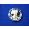 Image 2 : 1995 Silver American Eagle $1 Proof - 1 Troy Ounce 99.9% Silver w/ Original Box & COA