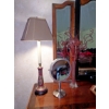 Image 2 : Contents As Shown On Ladies Dresser - Includes Lamp Mirror Vanity Tray & Mirror Orchid Clock & More