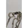 Image 4 : 14K White Gold Pendant With Pearls On 14K Yellow Gold 18" Chain - Total Weight: 3.6g