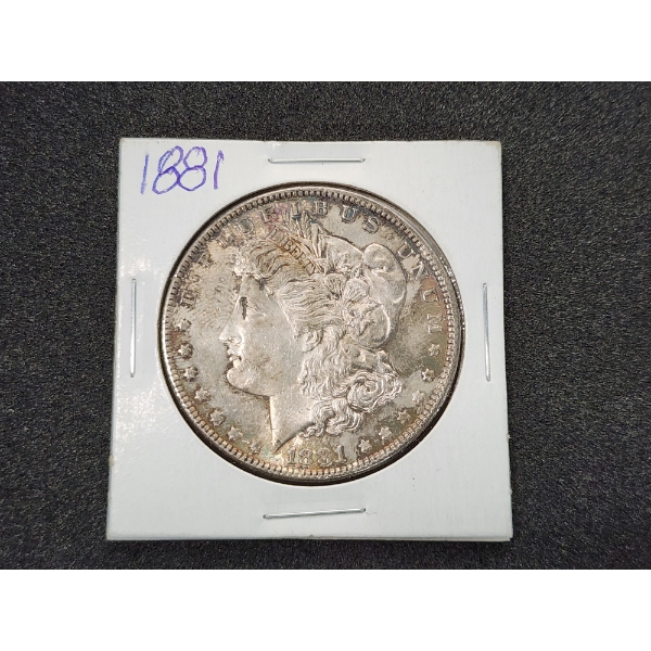 1881 Morgan Silver Dollar - 90% Silver 