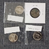 Image 6 : Four Assorted Collectible United States Nickels Ft. 1936-D Buffalo, & Both Proof & Uncirculated Coin