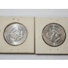 Image 2 : Two 1964 90% Silver Kennedy Half Dollars 