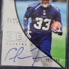 Image 2 : Two Upper Deck Seattle Seahawks Autographed & Numbered Rookie Authentics Football Trading Cards