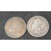 Image 1 : 1896-O & 1921 Morgan 90% Silver Dollar