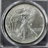Image 3 : PCGS MS70 United States 2018 Silver 1 Oz .999 Fine Eagle in Nice Wooden Case