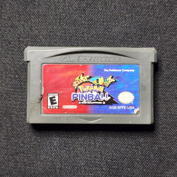 Pokemon PINBALL Ruby & Sapphire for the Game Boy Advance 