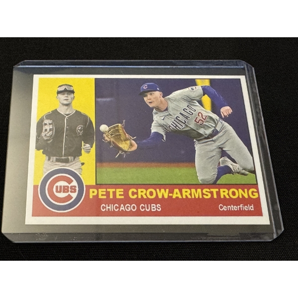 Rare Pete Crow Armstrong Chicago Cubs - PCA - Rookie Card - Mint Condition - Super Star