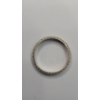 Image 5 : Men's 14K Gold Two-Tone Textured Band Ring - Size 10 - Weight: 6.1g