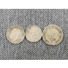 Image 7 : Lot of Three Asstd World Silver Coins - 1918 3 Pence, 1942 1/10 G & 1939 Canada Dime- TASW 0.1309 Oz