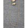 Image 2 : Damaged 14K Gold Necklace Weighing 2.8 Grams Total