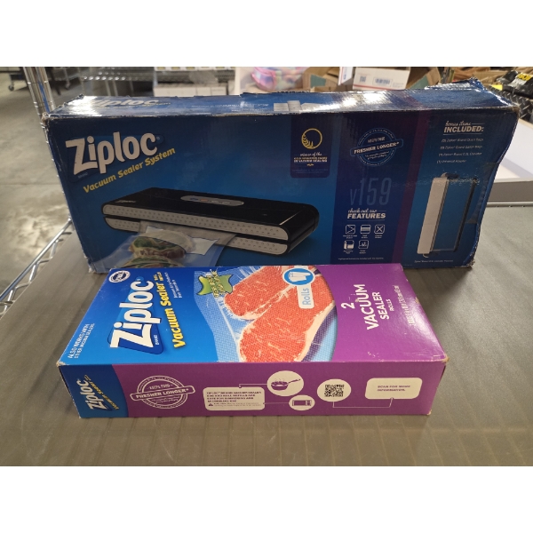 Brand New In Box! Ziploc Vac Sealer System With Bags! 