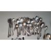 Image 2 : Assorted W. M Rogers/Tudor Plate Oneida Silverplated Flatware & Taper Candle Holder -Over 10 lbs