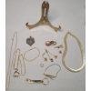 Image 1 : Lot Of Assorted Gold-tone Jewlery & More