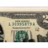 Image 2 : 2003 United States Jefferson NEW JERSEY $2.00 Bill In Hard Case Holder - Mint Condition - RARE