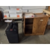 Image 1 : Shredmaster Electric Shredder, 5 Boxes Of 6 3/4 & 2 Boxes Of 8 5/8 White Envelopes, Desk & More