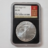 Image 1 : NGC MS70 2025 American Silver Eagle - The Official Red Book - 1 oz .999 Fine Silver 