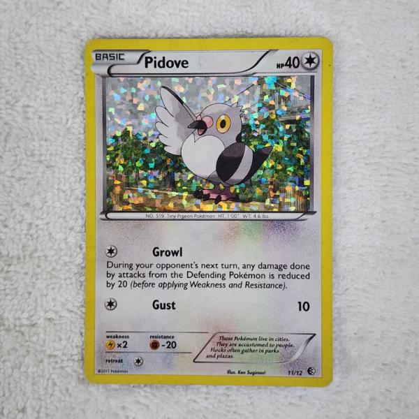 Pidove 11/12 Holo McDonald's Promo 2011 Pokemon Trading Card