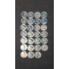 Image 1 : Assorted Years Steel Pennies - Face Value: 0.27 Cents