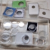 Image 6 : Two Plastic Coin Storage Cases W/ Many Empty Coin Protectors! Perfect for any level coin collector!