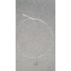 Image 3 : Sterling Silver Necklace With Sterling Oil Well Pendant - Total Weight: 9.2g