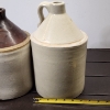 Image 8 : Two Smaller Vintage Stoneware Crocks ~ Both Unmarked ~ Likely One Gallon Crocks
