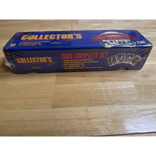 1989 Upper Deck Baseball Card Complete Set - Factory Sealed - Mint Condition - Griffey Rookie Card