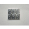 Image 3 : 6 - Valcambi Suisse 1 Gram .999 Fine Silver Bars - Mint Condition