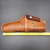 Image 5 : Vintage Hunter 110023 Brown Leather Snap-Off Belt Pistol Holster
