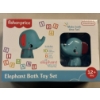 Image 1 : New in box - Fisher-Price Elephant Bath Toy Set 