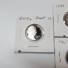 Image 2 : 7 Assorted U.S. Nickels Including 2007-S Proof, 1940's-60's 