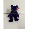 Image 1 : TY Beanie Babies Collection - Princess - Purple Bear - Diana Princess of Wales Memorial Fund