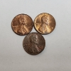 Image 1 : Three U.S. 1982 Lincoln Copper Cents - Each Weighing 3.1g!